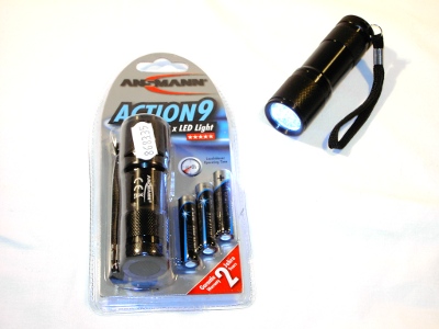 Ansmann Action 9 LED Taschenlampe